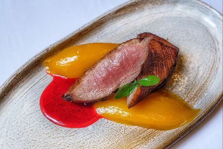 Утиная грудка с манго