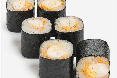 Острый с Креветкой мини-ролл