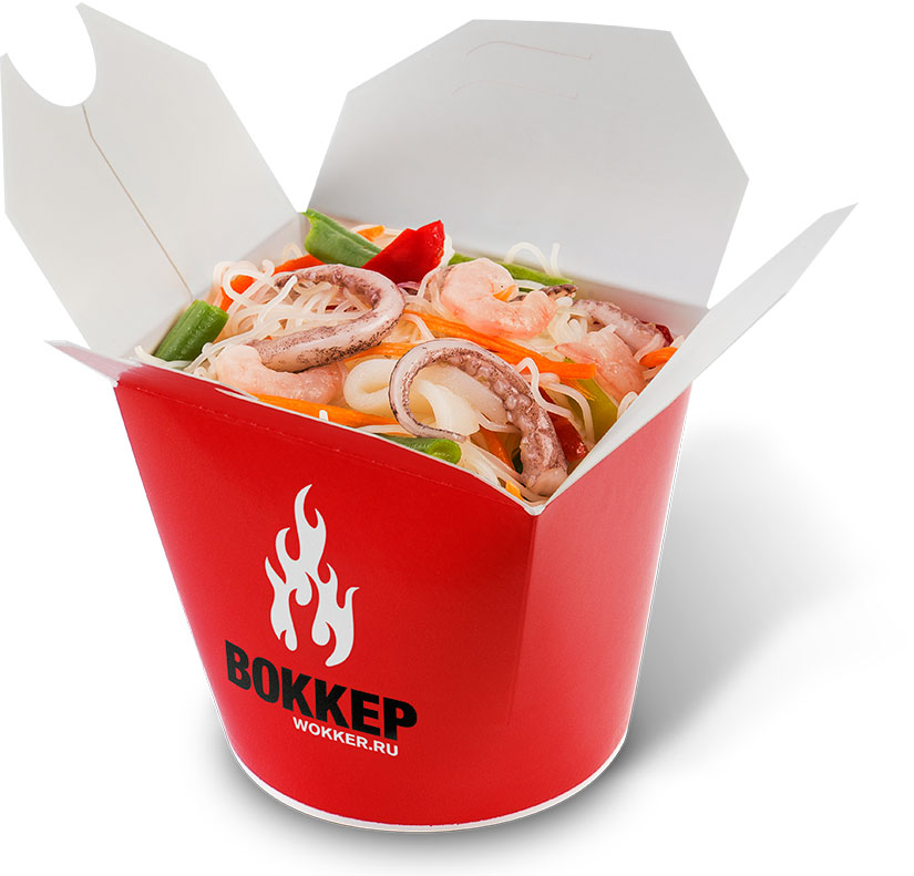 Морепродукты в соусе том ям