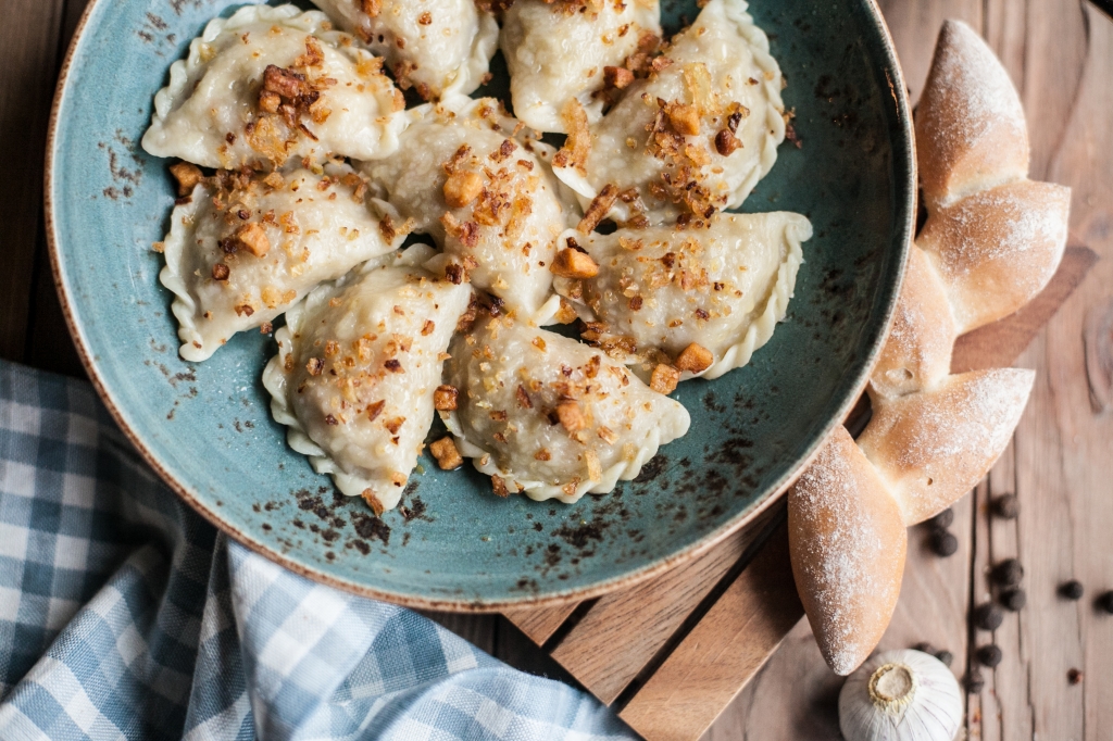Вареники с капустой