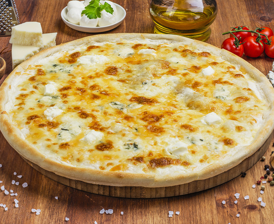 Пицца Четыре сыра классическая