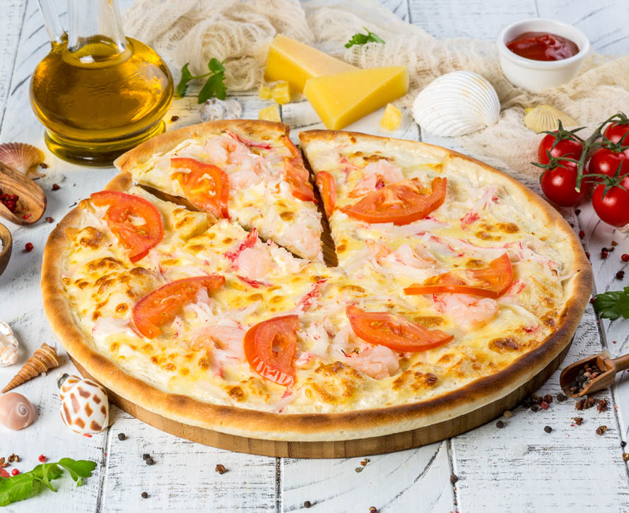 Пицца Морская классическая