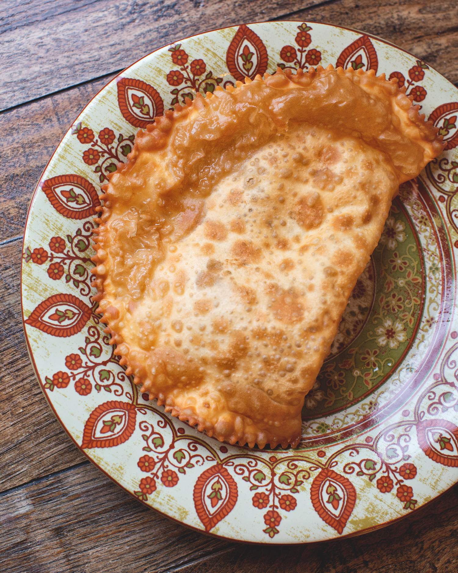 Чебурек с мятой и сыром