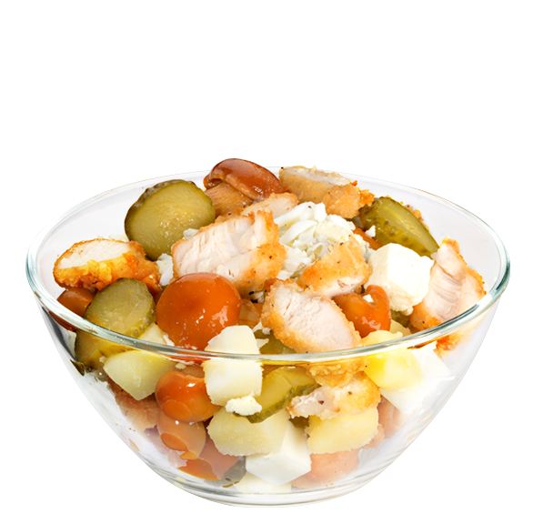 Салат Грибная корзинка
